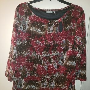 Ladies colorful blouse.